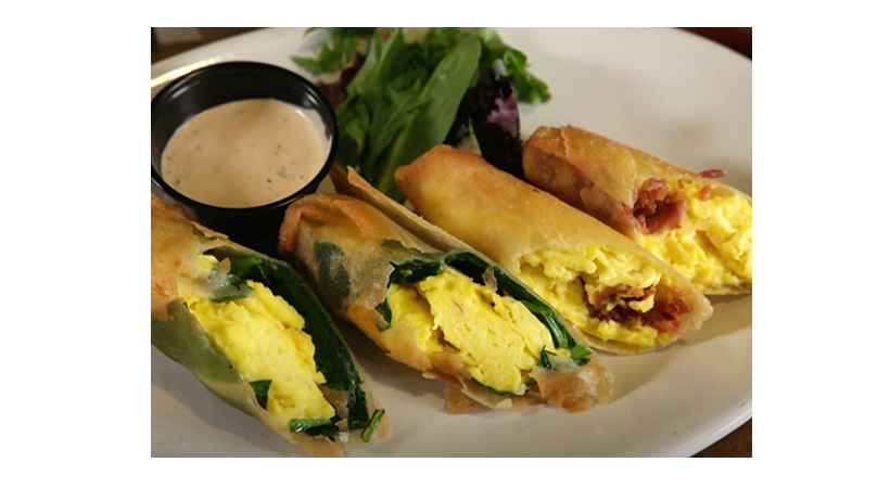Breakfast Egg Rolls