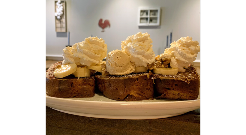 Grilled Banana Nut Bread